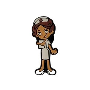 Nurse Croc Charm